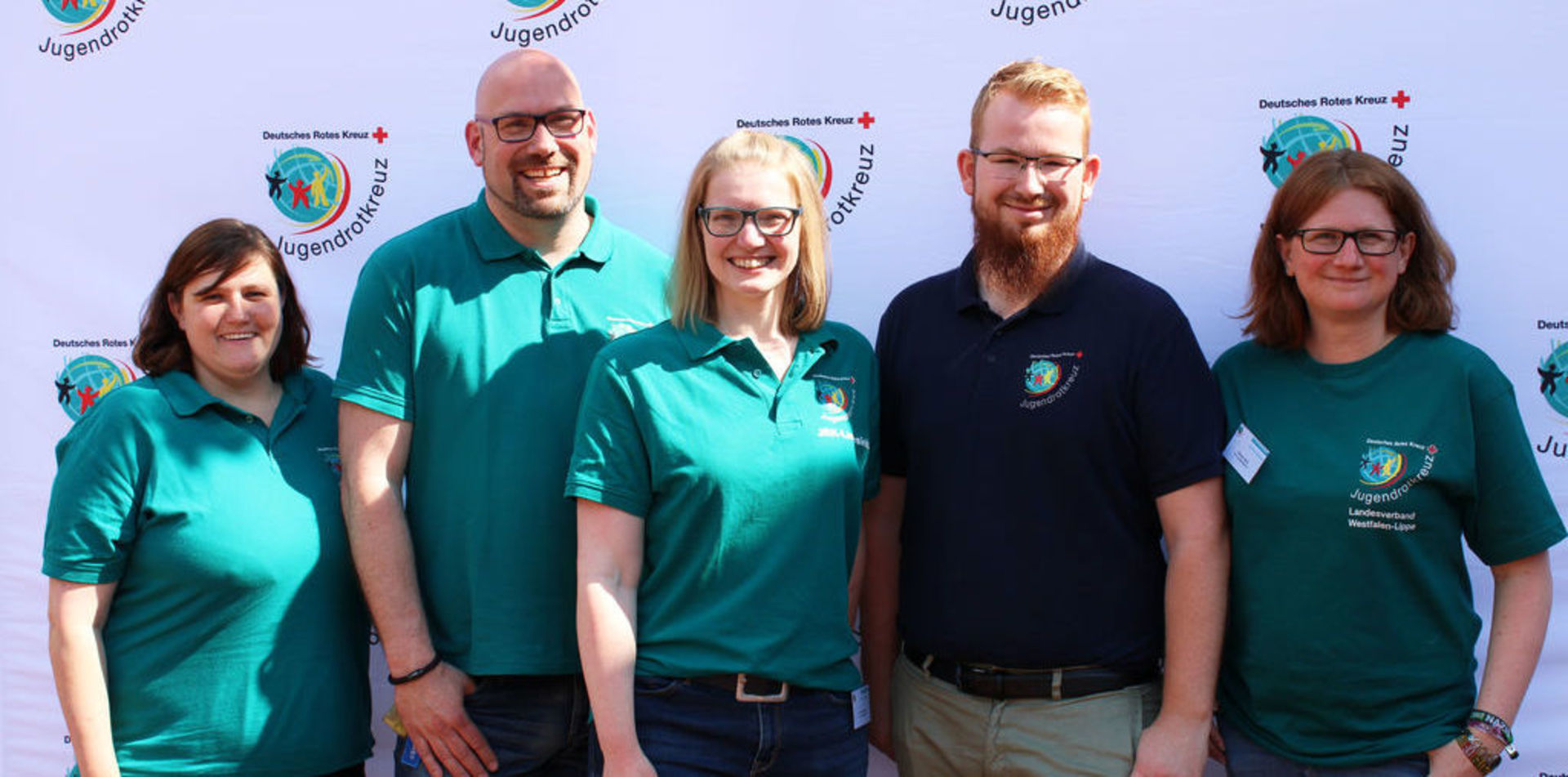 Gruppenbild der JRK-Landesleitung.