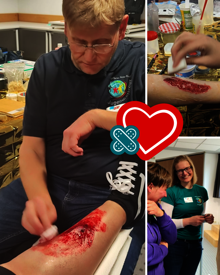 Collage mit Eindrücken von der Fachfortbildung