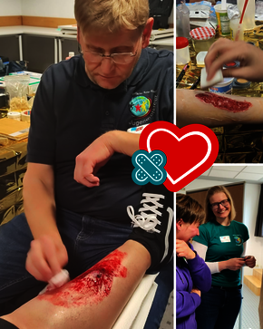 Collage aus Eindrücken von der Fachfortbildung