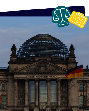 Ansicht des Deutschen Bundestages