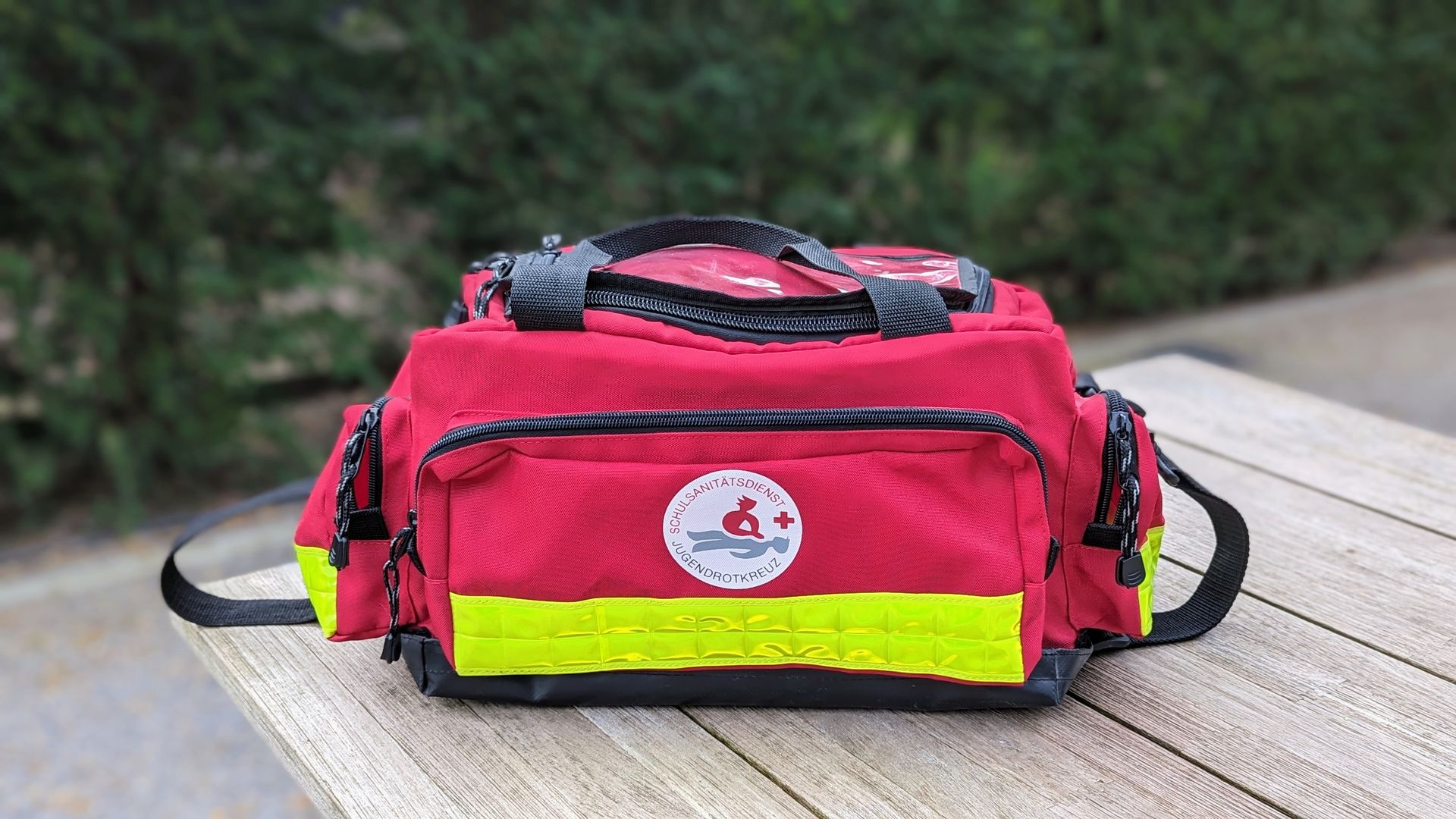 Eine Schulsanitätsdiensttasche